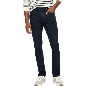 J. Crew Factory NWT Men's Slim-fit jean in signature flex Dark Wash Size 33 X 32